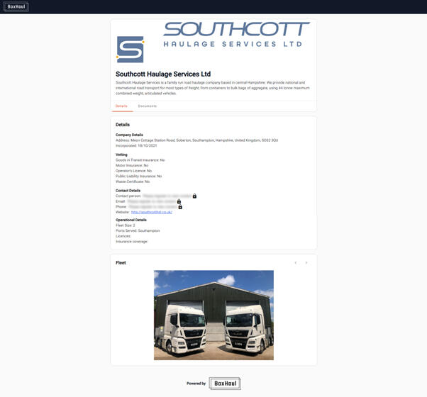 For Hauliers